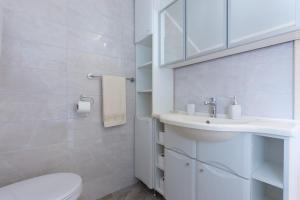 Koupelna v ubytování Apartman Ivona