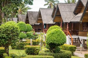 Zahrada ubytování Shangrilah Bungalow