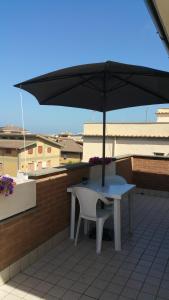 Balkón nebo terasa v ubytování Guest House Brezza Marina