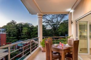 Balkón nebo terasa v ubytování Tropical Hideaway