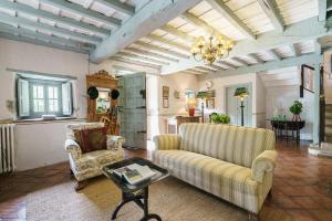 Χώρος καθιστικού στο Casa Sandinel
