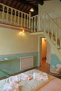 Postel nebo postele na pokoji v ubytování Agriturismo Tara
