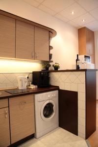 Kuchyňa alebo kuchynka v ubytovaní Brand New Apartment Budapest