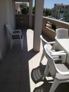Balkón nebo terasa v ubytování Jurić Apartments
