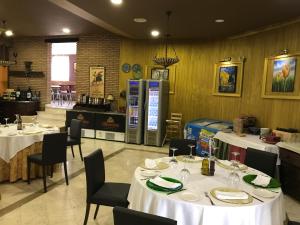 Restaurace v ubytování Los Galanes