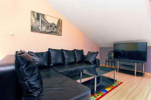 TV a/nebo společenská místnost v ubytování Apartments Martina