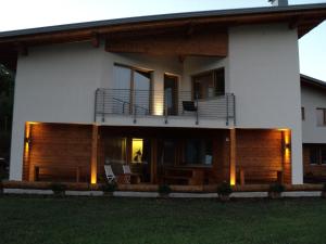 Budova, kde se bed and breakfast nachází