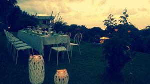 A garden outside Fonte Di Bagnaria