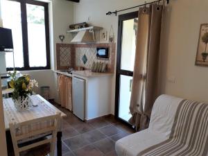Kuchyňa alebo kuchynka v ubytovaní Agriturismo San Giacomo