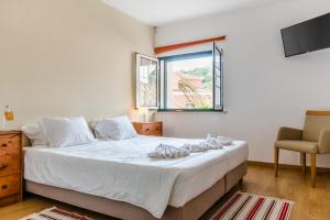 Cama o camas de una habitación en Sarrazola Garden