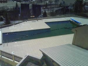 The swimming pool at or close to studio gresse en vercors