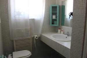 Koupelna v ubytování B&B Pizzo Cannicchio