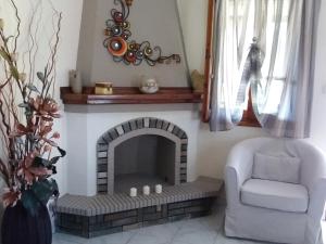 Posedenie v ubytovaní Vourvourou Antonis House