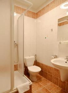 Kúpeľňa v ubytovaní Hotel Uno