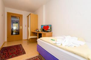 TV a/nebo společenská místnost v ubytování 1a Hotel Steiner
