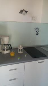 Kuchyň nebo kuchyňský kout v ubytování Apartments Lorio