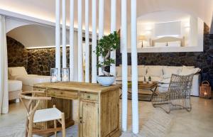 Posezení v ubytování Amor Hideaway Villas