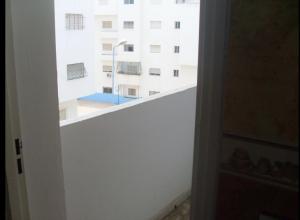 a view from a window of a building at Families Apartment in Martil