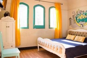 Postel nebo postele na pokoji v ubytování Hostal Forestal