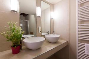 Phòng tắm tại Villa Borgo Duino