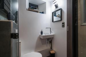 Koupelna v ubytování Le Balcon de la Vieille Ville Annecy + 45 fotografií