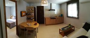 Una cocina o zona de cocina en Apartaments Els Temporers
