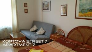 Część wypoczynkowa w obiekcie Holiday Apartments