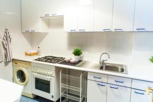 A kitchen or kitchenette at Segovia