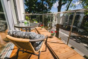 En balkon eller terrasse på NEPTUN 46 - 2 sypialnie