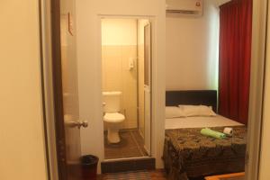 Phòng tắm tại Georgetown Heritage Motel
