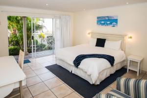 Cama o camas de una habitación en Santorini Guesthouse