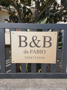 Certifikát, hodnocení, plakát nebo jiný dokument vystavený v ubytování BBda Fabio