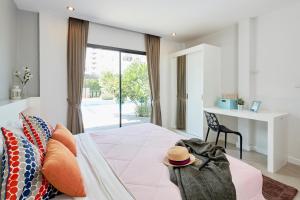 Postel nebo postele na pokoji v ubytování Villa Navin Premiere Pool Villa + 37 fotografií
