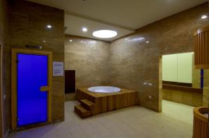Koupelna v ubytování Safran Thermal Resort Sandikli