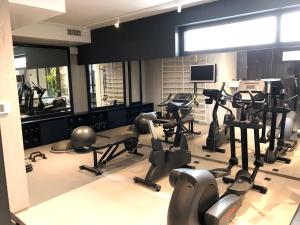 Phòng/tiện nghi tập thể dục tại Elegance Sopot Gdynia Apartment
