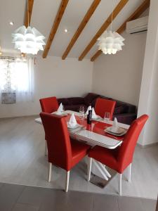 Posezení v ubytování Apartment Vrba
