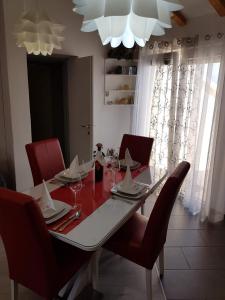 Posezení v ubytování Apartment Vrba