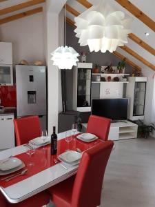 Posezení v ubytování Apartment Vrba