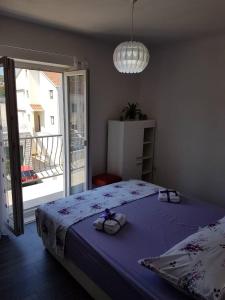 Postel nebo postele na pokoji v ubytování Apartment Vrba