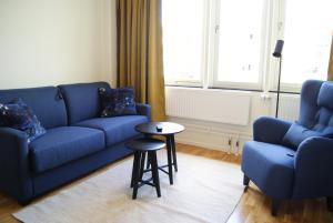 Posezení v ubytování Hotel Falun