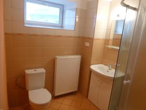 Koupelna v ubytování Apartman Utvina