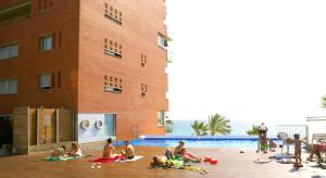 バダロナにあるGreat Sea-Side Barcelona Apartmentのギャラリーの写真