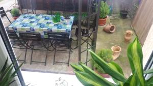 Patio nebo venkovní prostory v ubytování Vila Calix