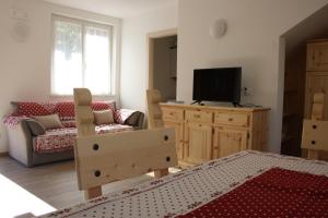 Μια τηλεόραση ή/και κέντρο ψυχαγωγίας στο Casa Ruby