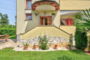 Zahrada ubytování Apartments Vera