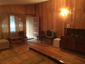 TV a/nebo společenská místnost v ubytování Cottages on Gosdacha