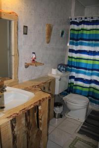 Ein Badezimmer in der Unterkunft Hostal Los Guindos