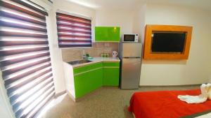 Dapur atau dapur kecil di City Suites