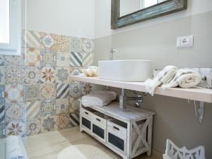 Kylpyhuone majoituspaikassa Le Saline Suites
