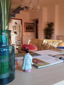 Istumisnurk majutusasutuses B&B Lloc D'Or